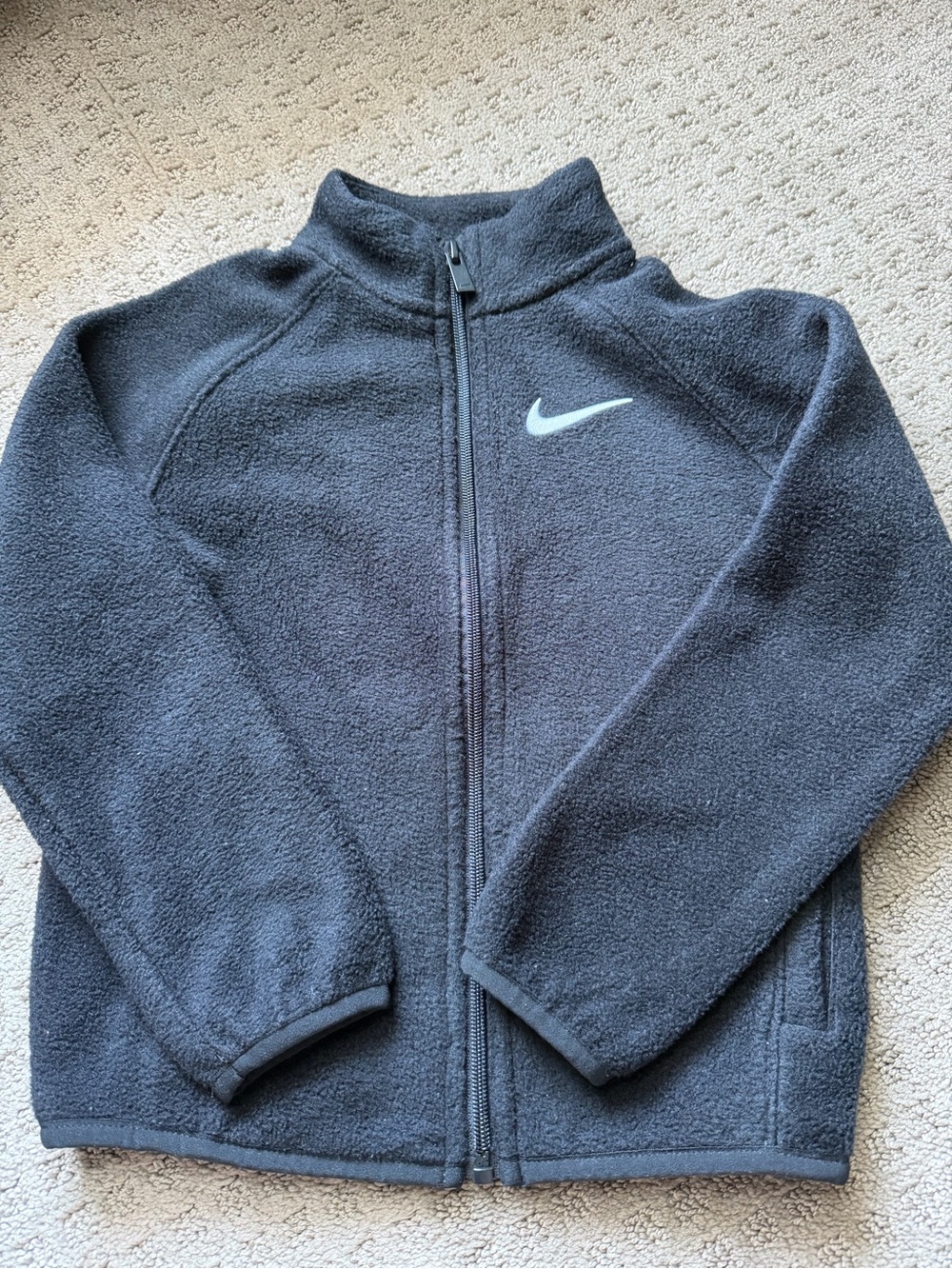 Kids Nike Fleece Zip Up Jacket
